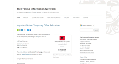 Desktop Screenshot of frosina.org